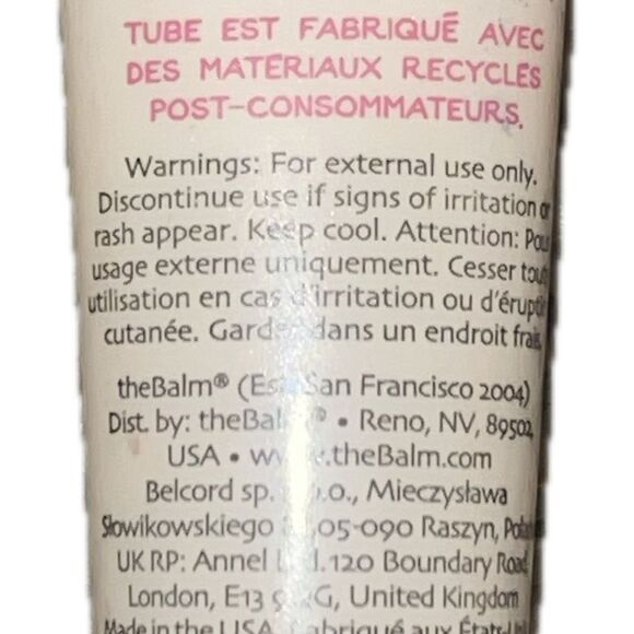 theBalm Lot of 5 Anne T. Dotes Eyeshadow Primer Neutral Cream 11.8ml - Picture 4 of 4